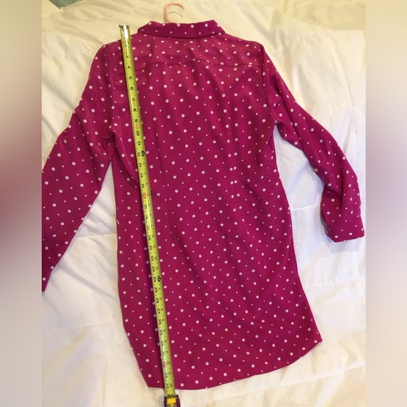 The Limited, Pink polka dot dress, size 8 - Picture 9 of 11